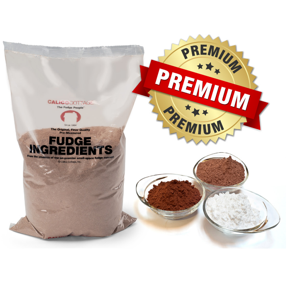 Premium, Fresh Fudge Mix with Fresh Ingredients